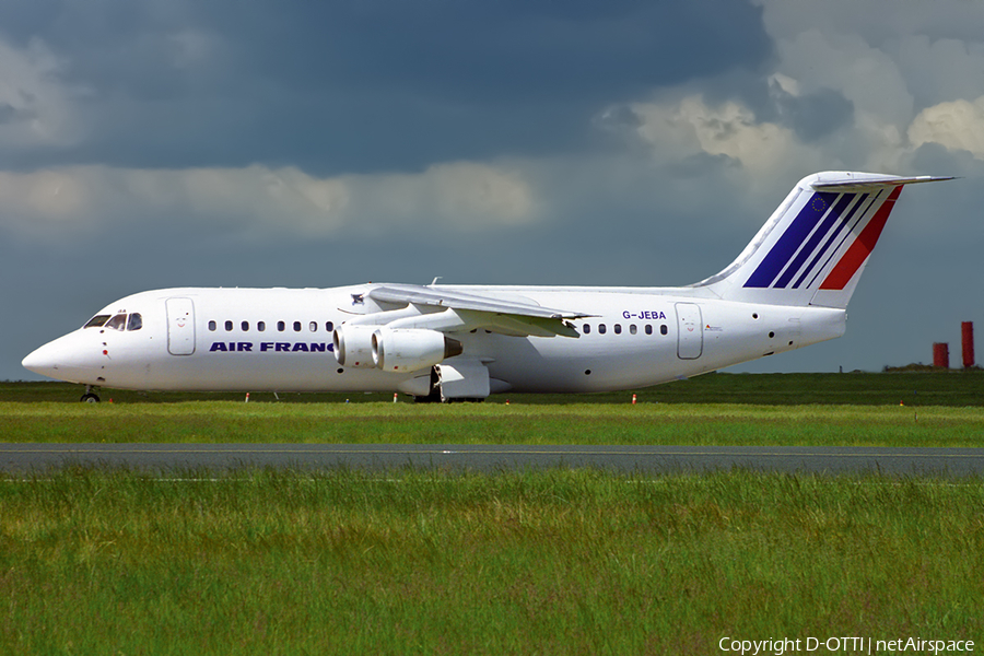Air France (Jersey European Airways) BAe Systems BAe-146-300 (G-JEBA) | Photo 404251