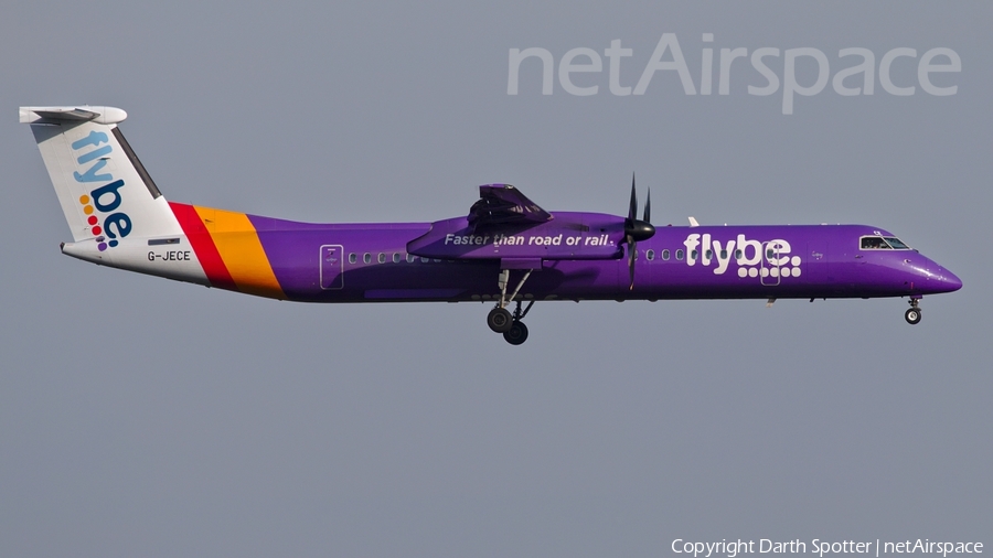 Flybe Bombardier DHC-8-402Q (G-JECE) | Photo 160136