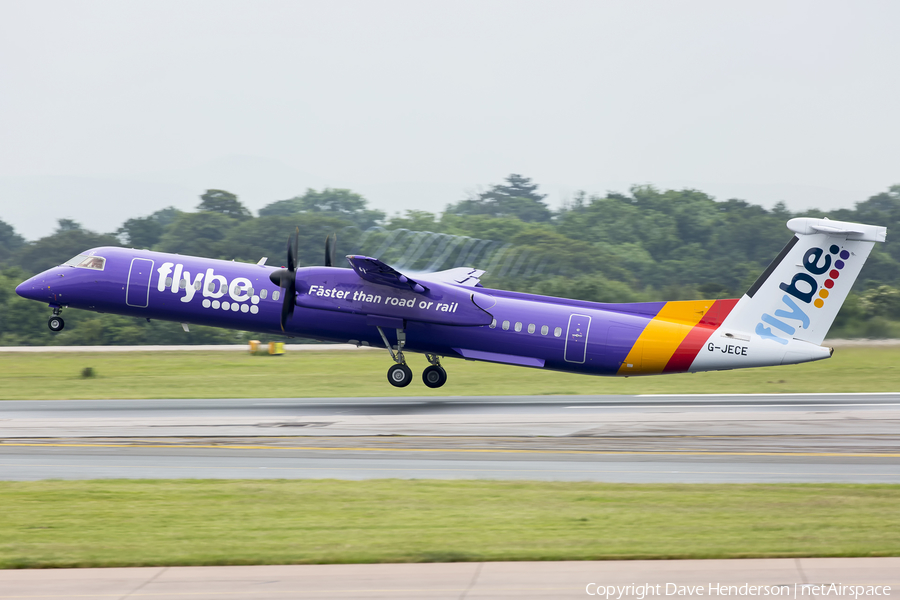 Flybe Bombardier DHC-8-402Q (G-JECE) | Photo 125056