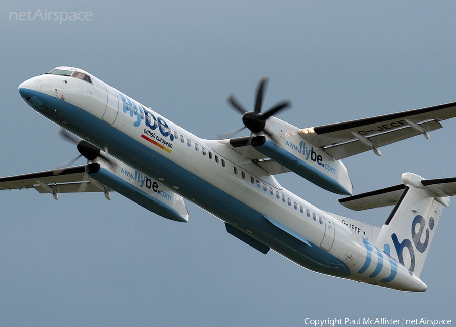 Flybe Bombardier DHC-8-402Q (G-JECF) | Photo 21122