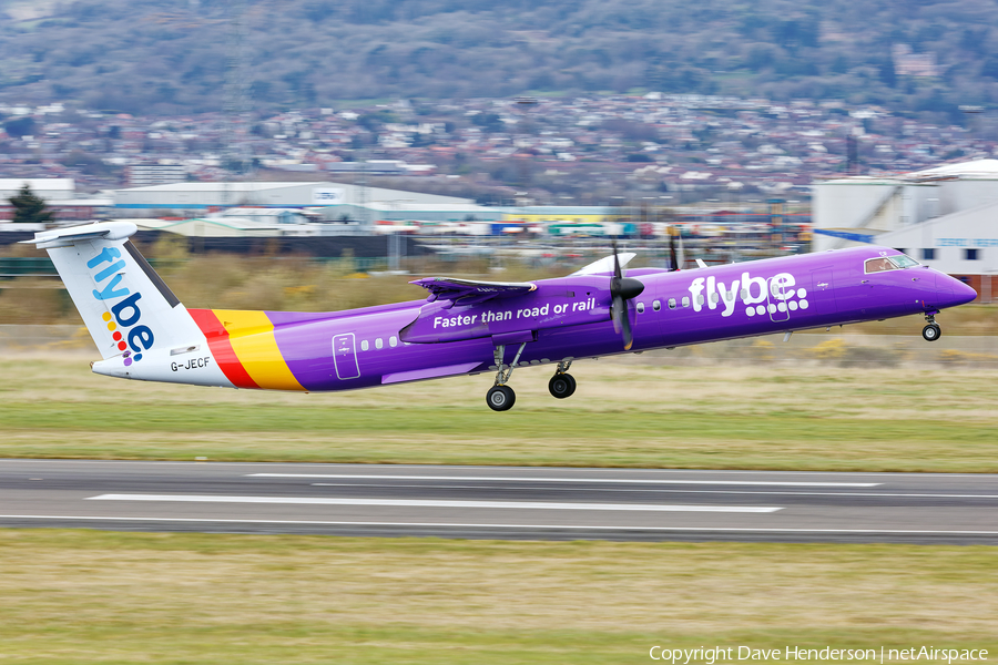 Flybe Bombardier DHC-8-402Q (G-JECF) | Photo 680687