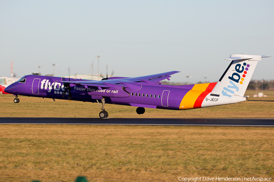 Flybe Bombardier DHC-8-402Q (G-JECF) | Photo 66910