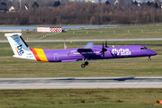 Flybe Bombardier DHC-8-402Q (G-JECF) at  Dusseldorf - International, Germany