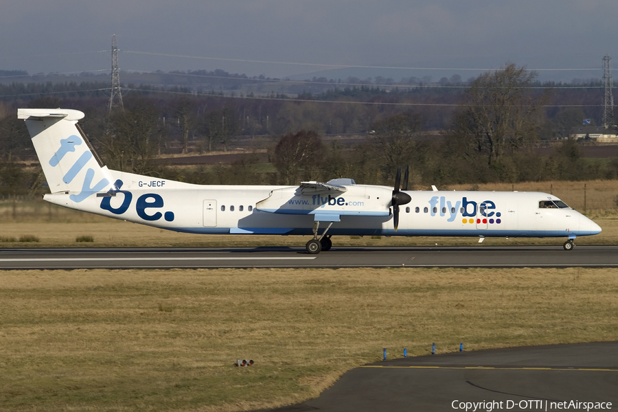 Flybe Bombardier DHC-8-402Q (G-JECF) | Photo 403431