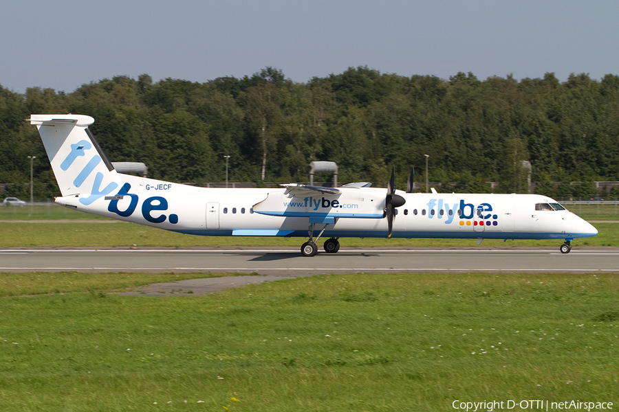Flybe Bombardier DHC-8-402Q (G-JECF) | Photo 368551