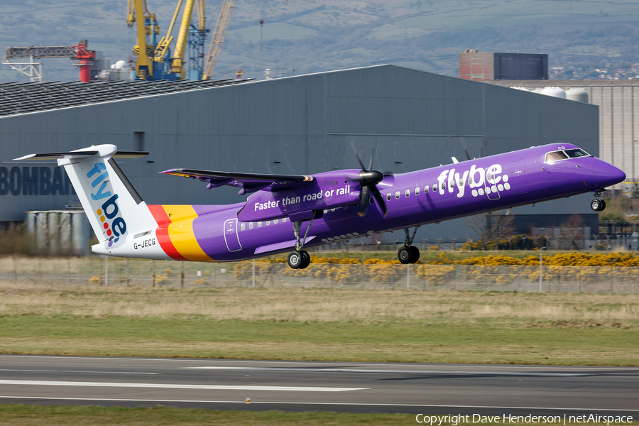Flybe Bombardier DHC-8-402Q (G-JECG) | Photo 680684