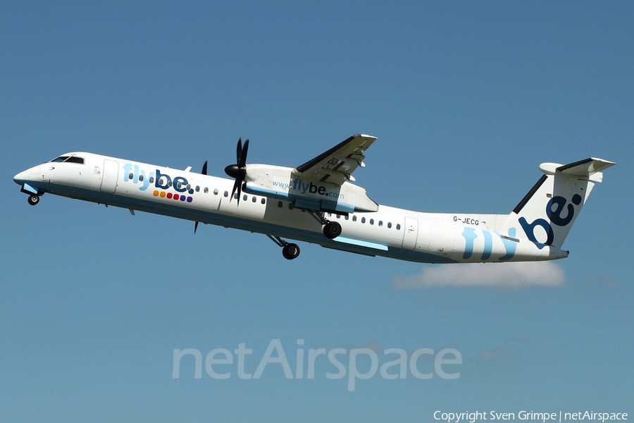 Flybe Bombardier DHC-8-402Q (G-JECG) | Photo 20074