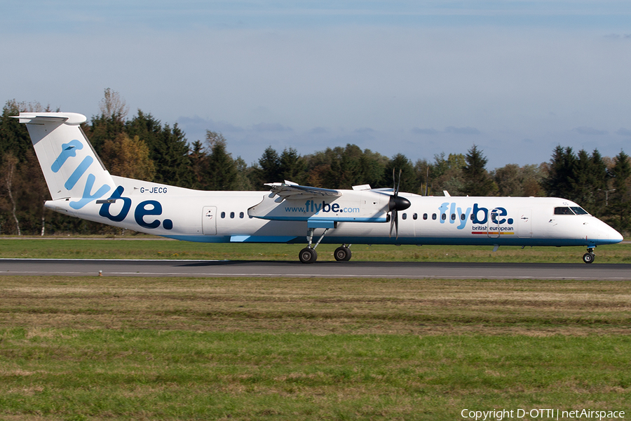 Flybe Bombardier DHC-8-402Q (G-JECG) | Photo 210376