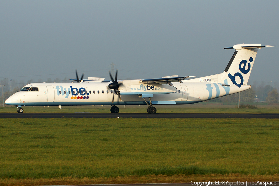 Flybe Bombardier DHC-8-402Q (G-JECH) | Photo 278206