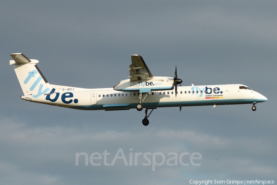 Flybe Bombardier DHC-8-402Q (G-JECJ) | Photo 19961