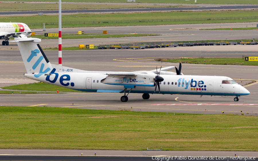 Flybe Bombardier DHC-8-402Q (G-JECK) | Photo 350514