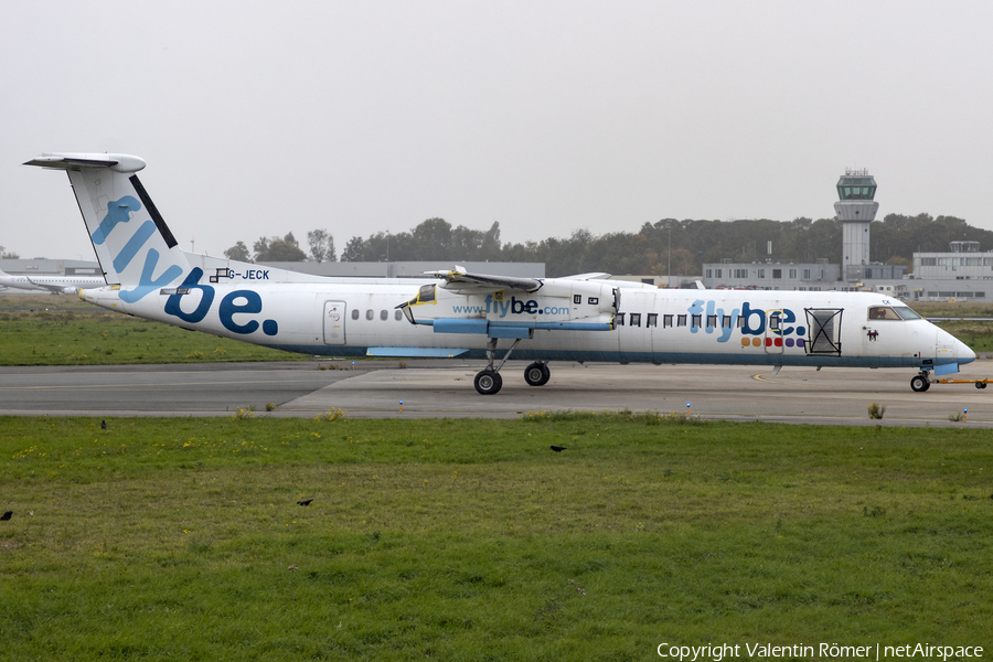 Flybe Bombardier DHC-8-402Q (G-JECK) | Photo 545795