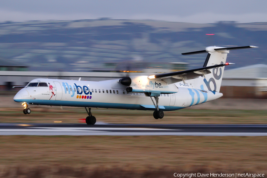 Flybe Bombardier DHC-8-402Q (G-JECL) | Photo 4348
