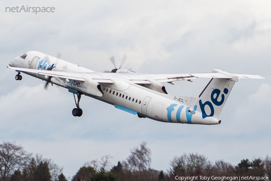 Flybe Bombardier DHC-8-402Q (G-JECL) | Photo 392625