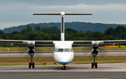 Flybe Bombardier DHC-8-402Q (G-JECL) at  Manchester - International (Ringway), United Kingdom