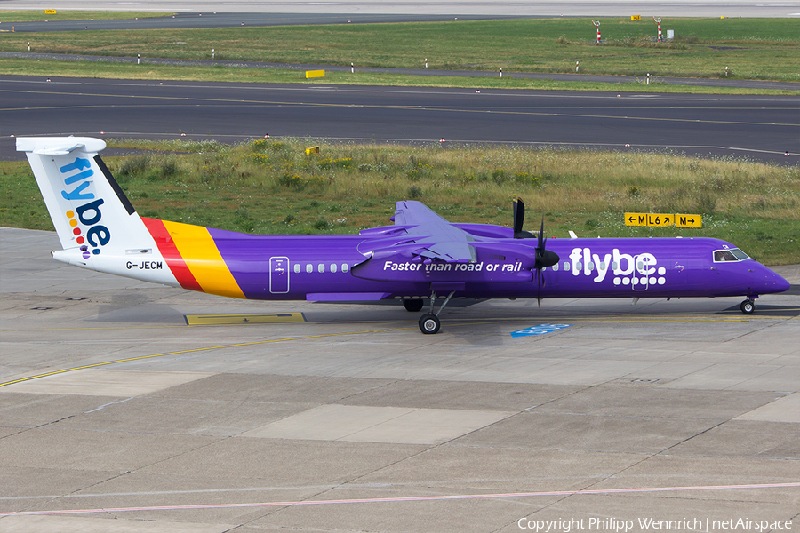 Flybe Bombardier DHC-8-402Q (G-JECM) | Photo 117506