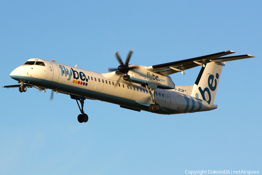 Flybe Bombardier DHC-8-402Q (G-JECM) | Photo 7439