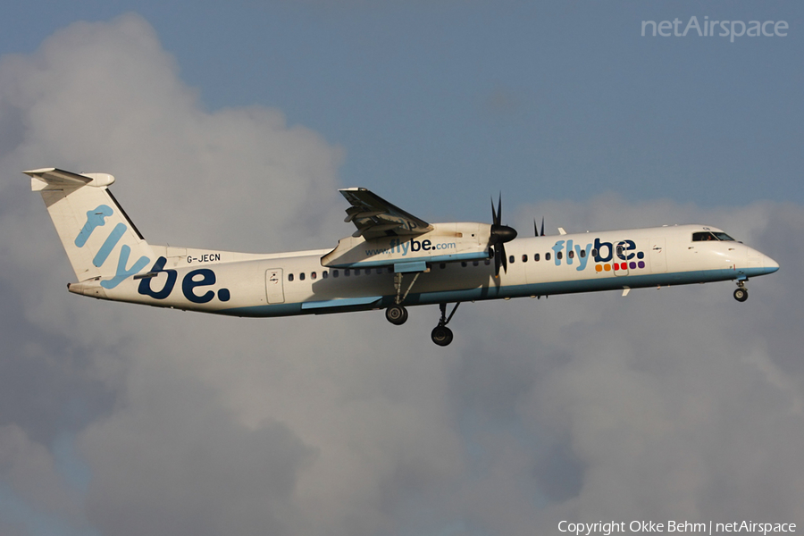 Flybe Bombardier DHC-8-402Q (G-JECN) | Photo 52315