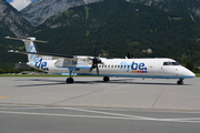 Flybe Bombardier DHC-8-402Q (G-JECO) at  Innsbruck - Kranebitten, Austria
