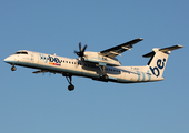 Flybe Bombardier DHC-8-402Q (G-JECR) at  London - Heathrow, United Kingdom