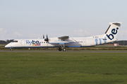 Flybe Bombardier DHC-8-402Q (G-JECU) at  Amsterdam - Schiphol, Netherlands