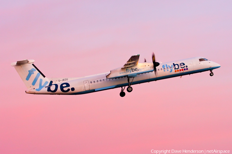 Flybe Bombardier DHC-8-402Q (G-JECU) | Photo 4360