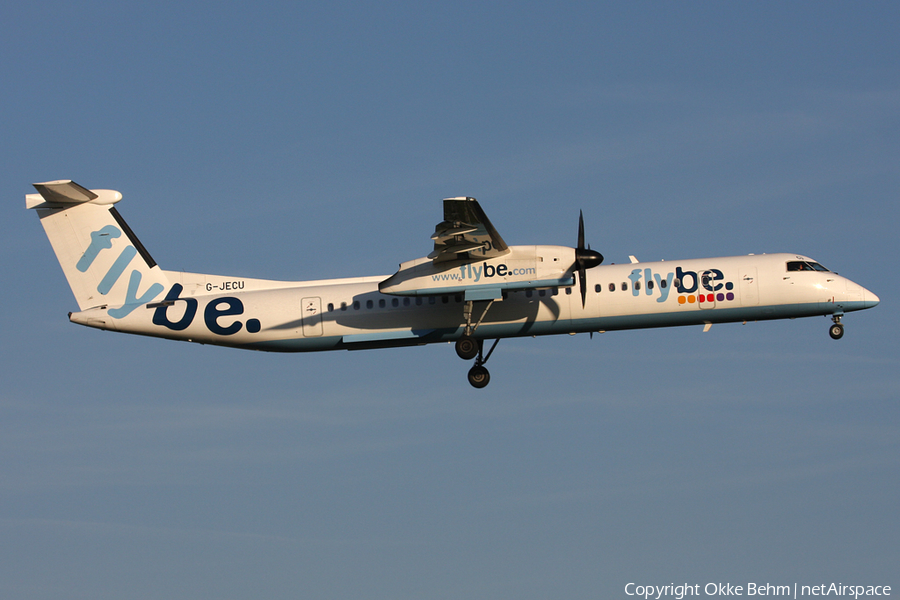 Flybe Bombardier DHC-8-402Q (G-JECU) | Photo 36425