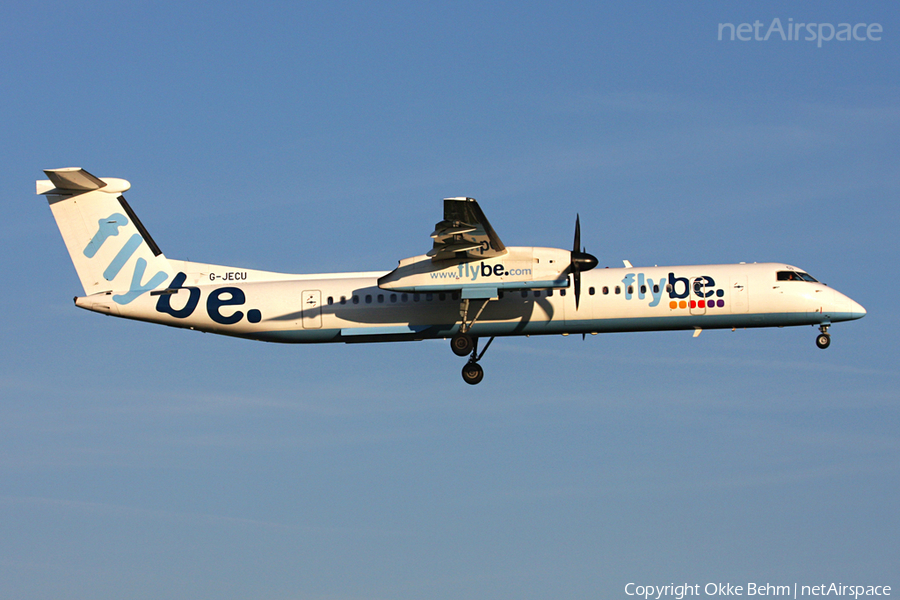Flybe Bombardier DHC-8-402Q (G-JECU) | Photo 58886