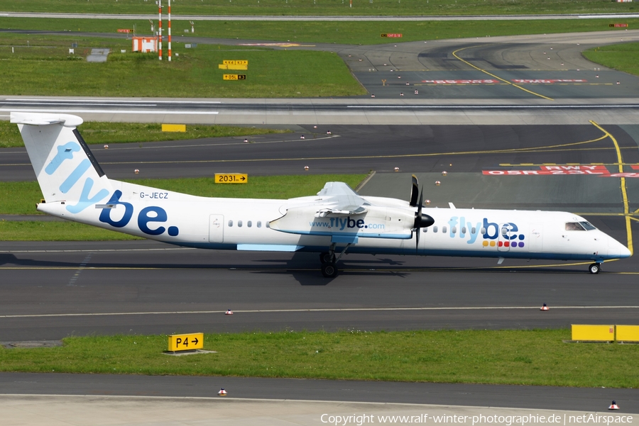 Flybe Bombardier DHC-8-402Q (G-JECX) | Photo 402380