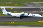 Flybe Bombardier DHC-8-402Q (G-JECX) at  Dusseldorf - International, Germany
