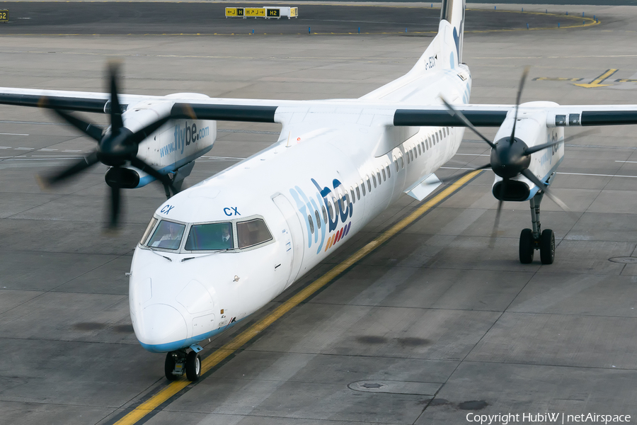 Flybe Bombardier DHC-8-402Q (G-JECX) | Photo 429939