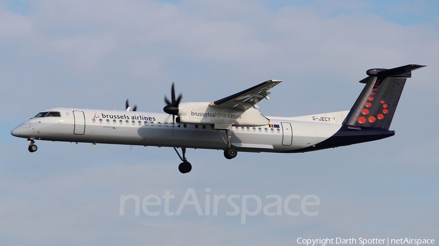 Brussels Airlines Bombardier DHC-8-402Q (G-JECY) | Photo 212097