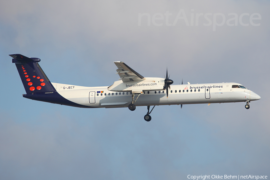 Brussels Airlines Bombardier DHC-8-402Q (G-JECY) | Photo 71911