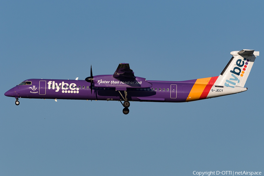 Flybe Bombardier DHC-8-402Q (G-JECY) | Photo 167023
