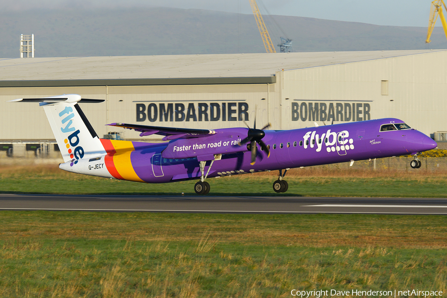 Flybe Bombardier DHC-8-402Q (G-JECY) | Photo 45586