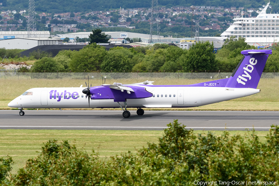 Flybe Bombardier DHC-8-402Q (G-JECY) | Photo 517935