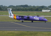 Flybe Bombardier DHC-8-402Q (G-JECY) at  Dusseldorf - International, Germany