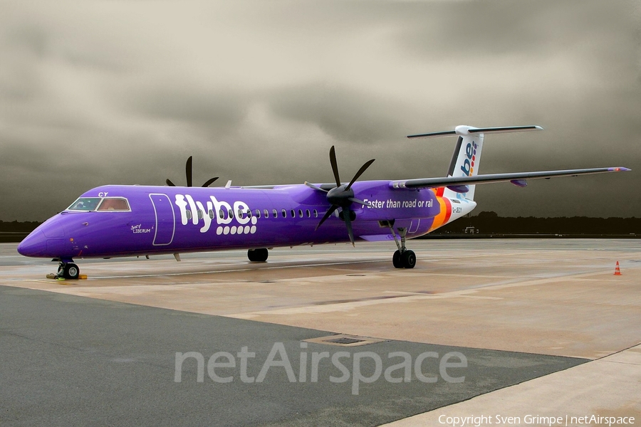 Flybe Bombardier DHC-8-402Q (G-JECY) | Photo 338762