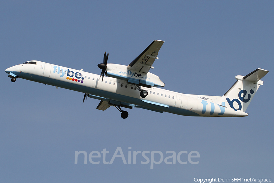 Flybe Bombardier DHC-8-402Q (G-JECY) | Photo 413845