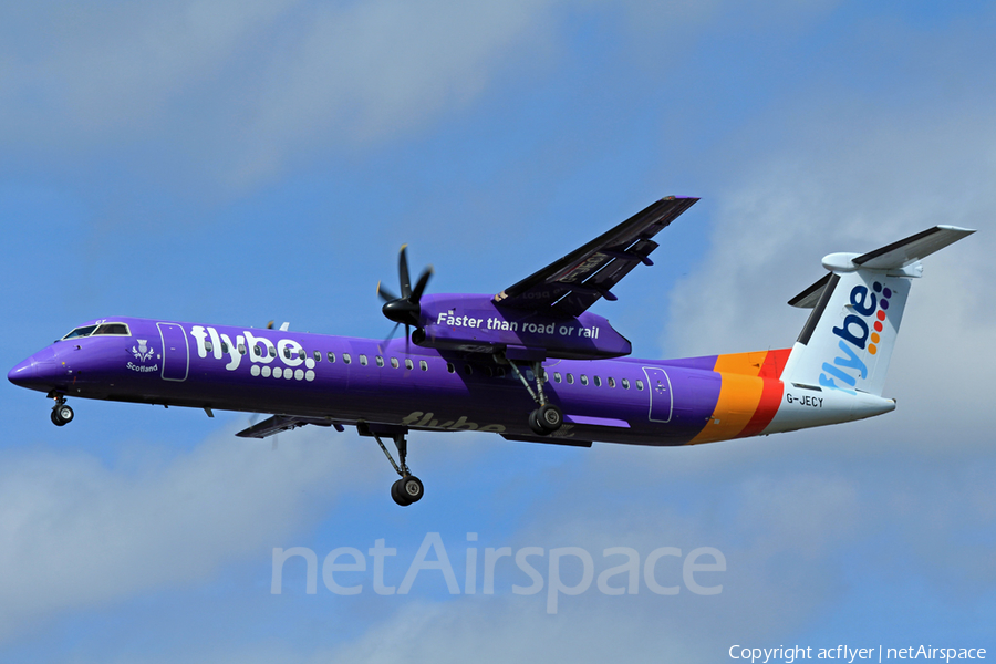 Flybe Bombardier DHC-8-402Q (G-JECY) | Photo 345876