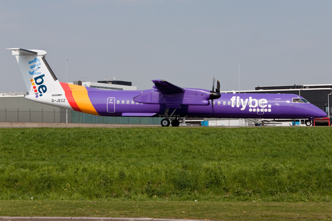 Flybe Bombardier DHC-8-402Q (G-JECZ) at  Amsterdam - Schiphol, Netherlands