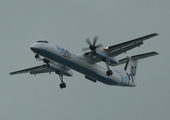 Flybe Bombardier DHC-8-402Q (G-JEDJ) at  Belfast - George Best City, United Kingdom