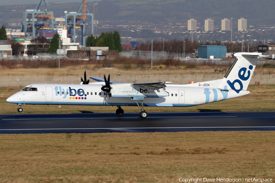 Flybe Bombardier DHC-8-402Q (G-JEDK) | Photo 4320