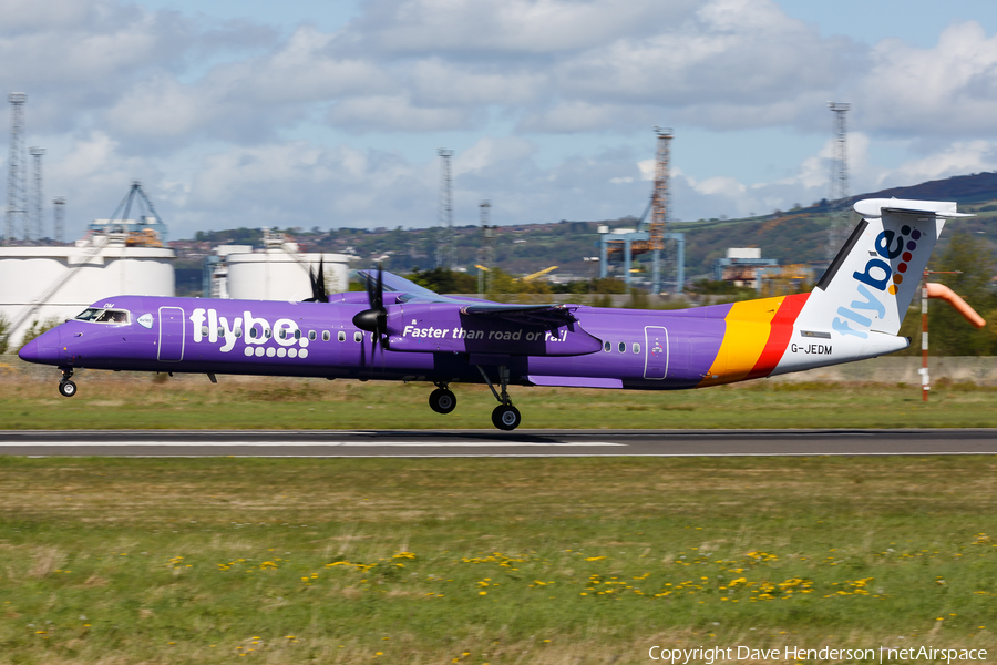 Flybe Bombardier DHC-8-402Q (G-JEDM) | Photo 243654