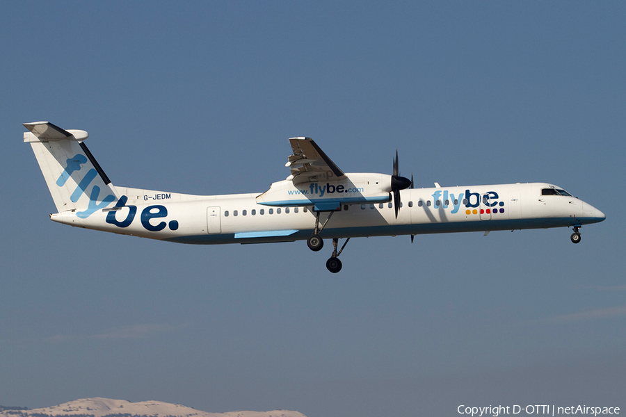 Flybe Bombardier DHC-8-402Q (G-JEDM) | Photo 376337