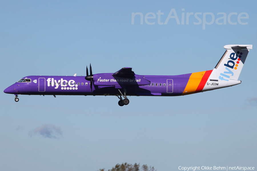 Flybe Bombardier DHC-8-402Q (G-JEDM) | Photo 192112