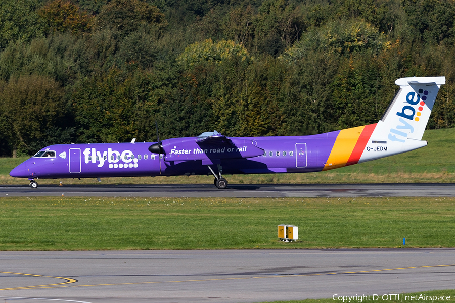 Flybe Bombardier DHC-8-402Q (G-JEDM) | Photo 192141