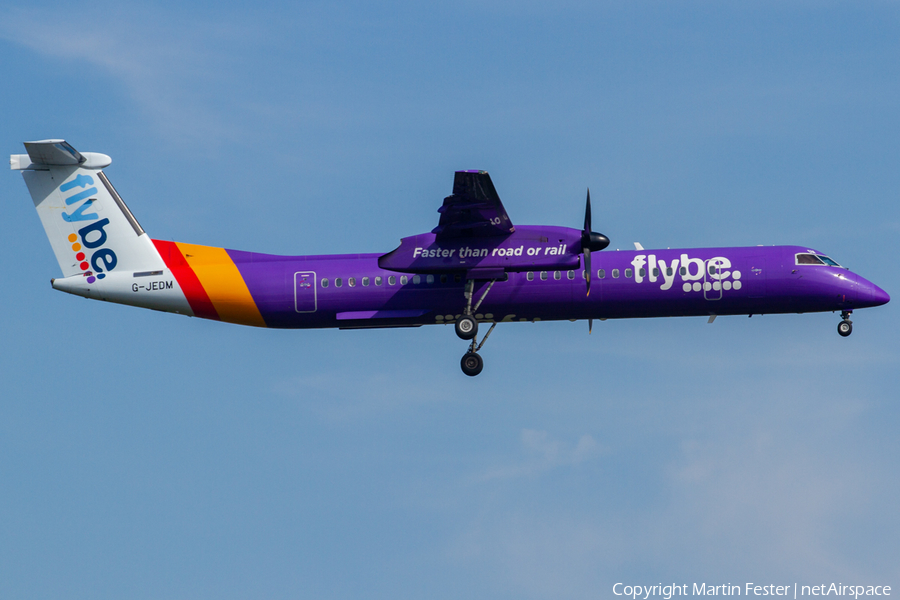Flybe Bombardier DHC-8-402Q (G-JEDM) | Photo 345065