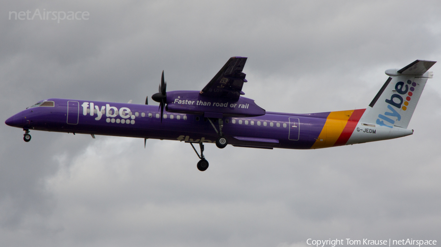 Flybe Bombardier DHC-8-402Q (G-JEDM) | Photo 361038