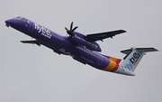 Flybe Bombardier DHC-8-402Q (G-JEDR) at  Dusseldorf - International, Germany